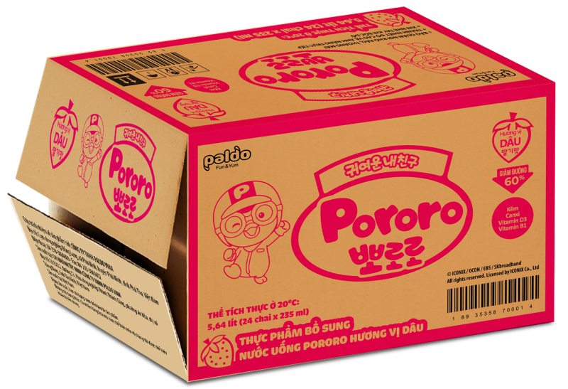 Pororo Strawberry Flavor