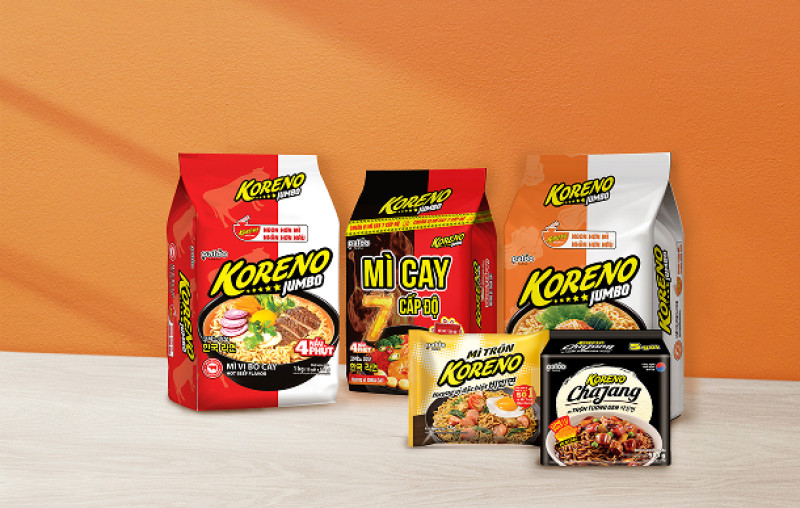 Khám phá hành trình Koreno chinh phục khẩu vị Việt bằng Mì ngon chuẩn Hàn