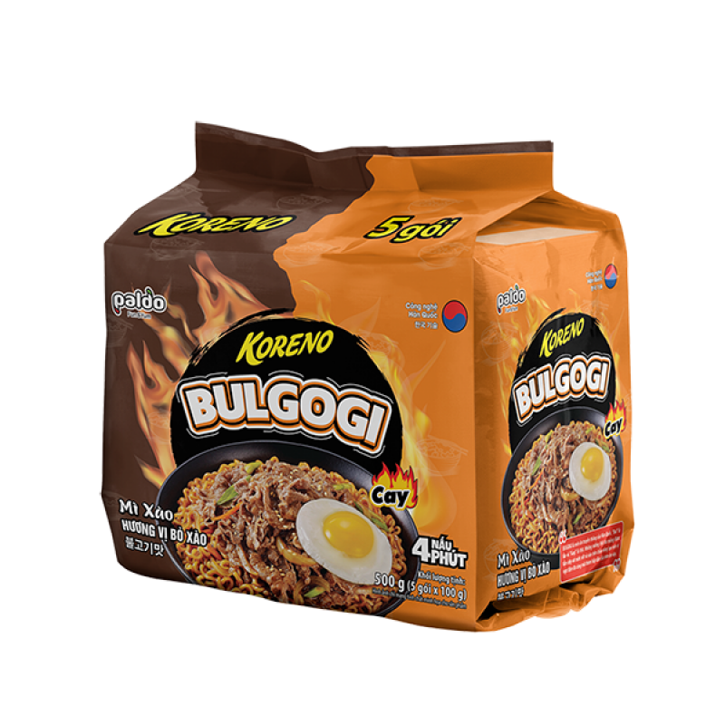 Koreno Spicy Stir-fried Bulgogi Beef Flavor
