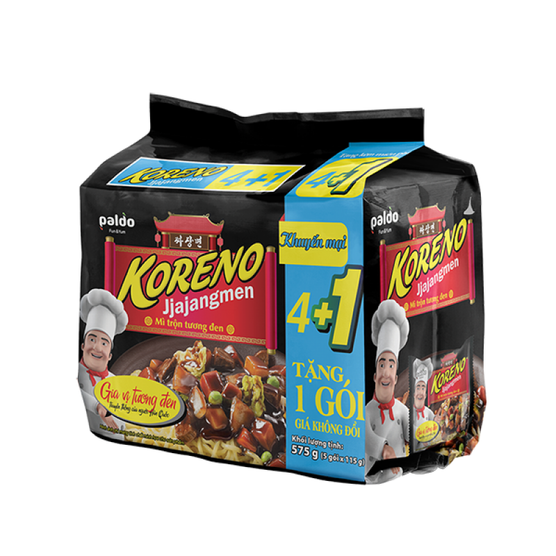 Koreno Jjajangmen Black Bean Sauce Flavor
