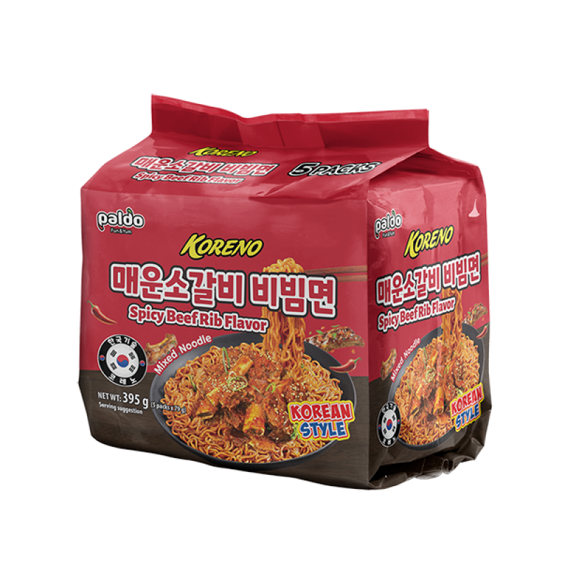 Koreno Bibimmyeon Spicy Beef Rib Flavor