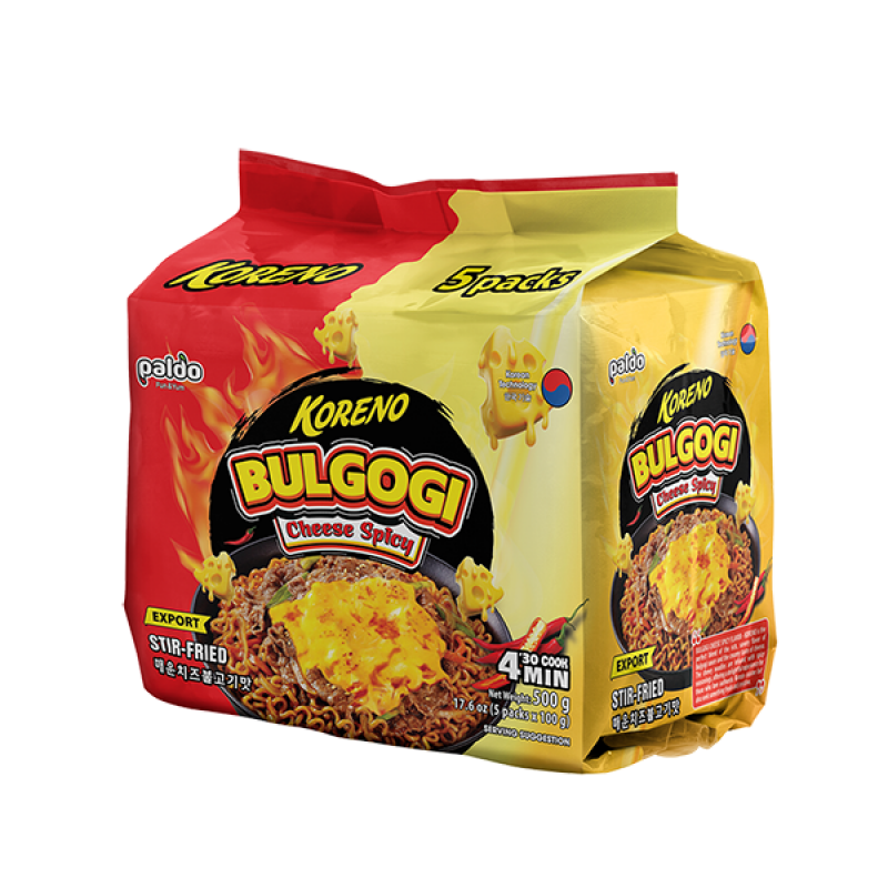 Koreno Bulgogi Cheese Spicy Flavor