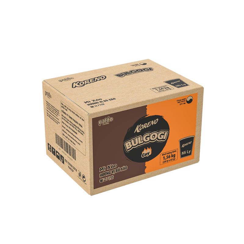 Koreno Spicy Stir-fried Bulgogi Beef Flavor Cup