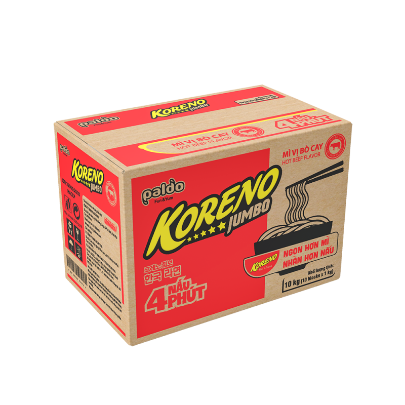 Koreno Jumbo Hot Beef Flavor