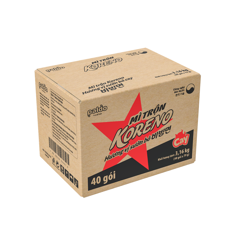 Koreno Bibimmyeon Spicy Beef Rib Flavor