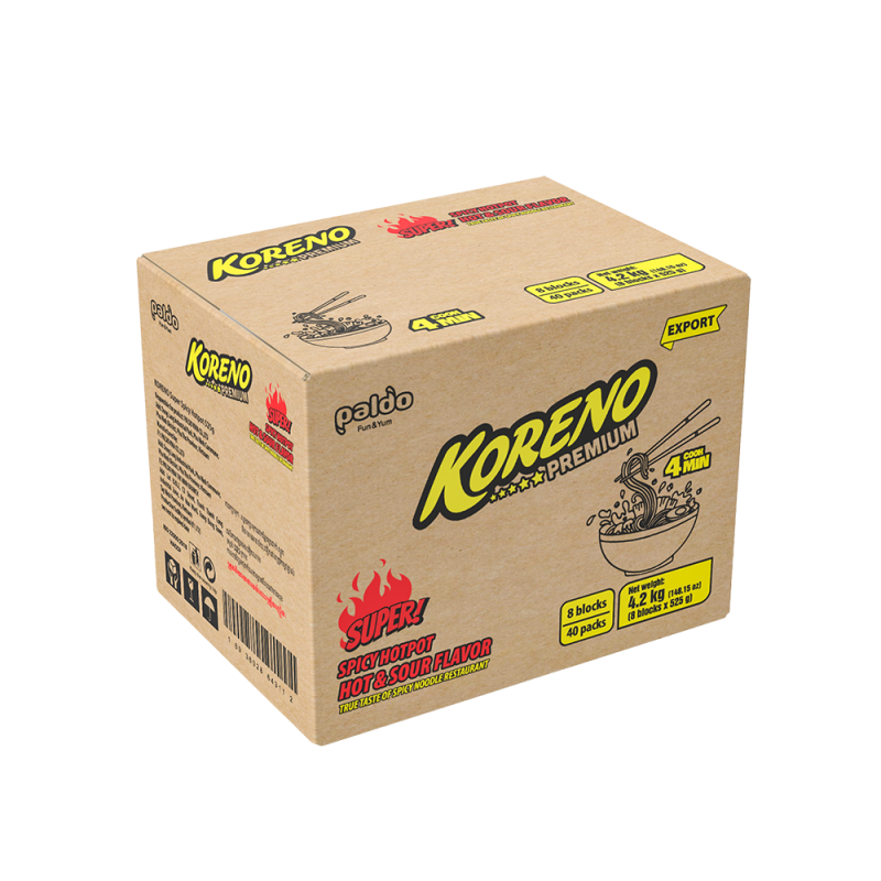 Koreno Premium Super Spicy Hotpot Hot & Sour Flavor