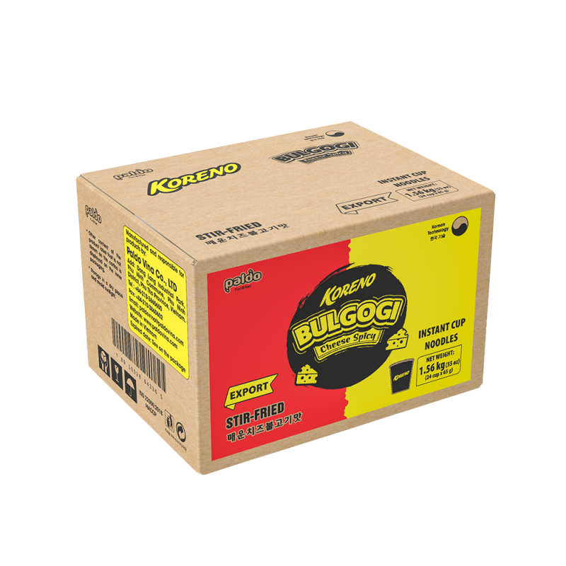 Koreno Bulgogi Spicy Cheese Flavor Cup