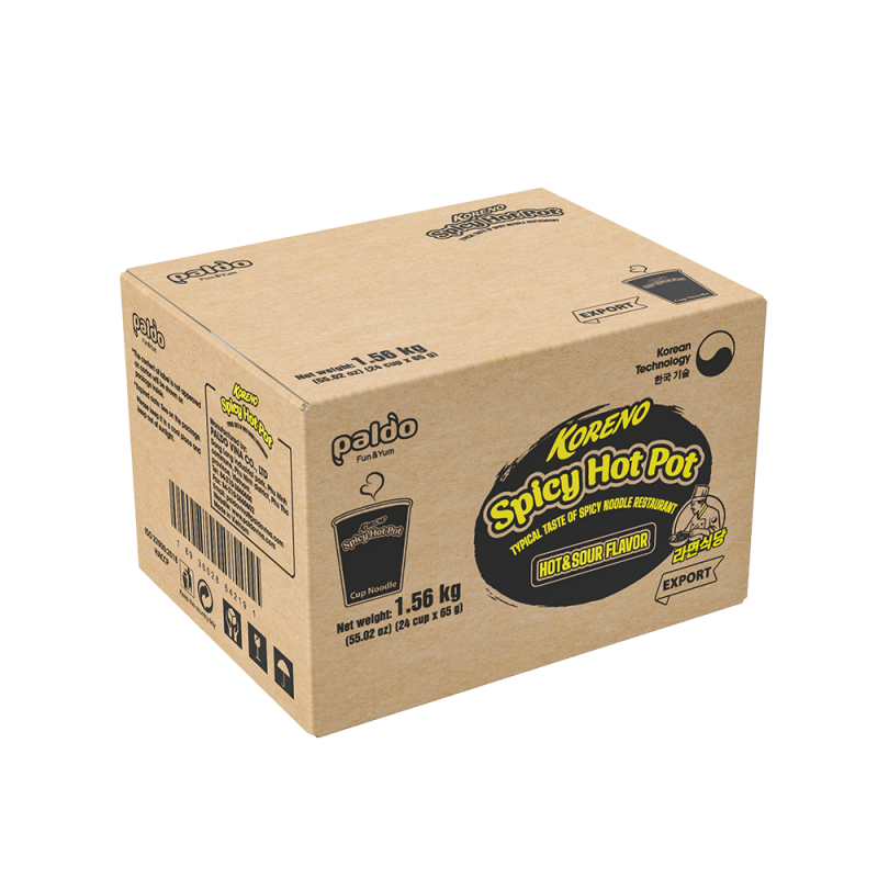 Koreno Instant Noodles Spicy Hotpot Hot & Sour Flavor Cup