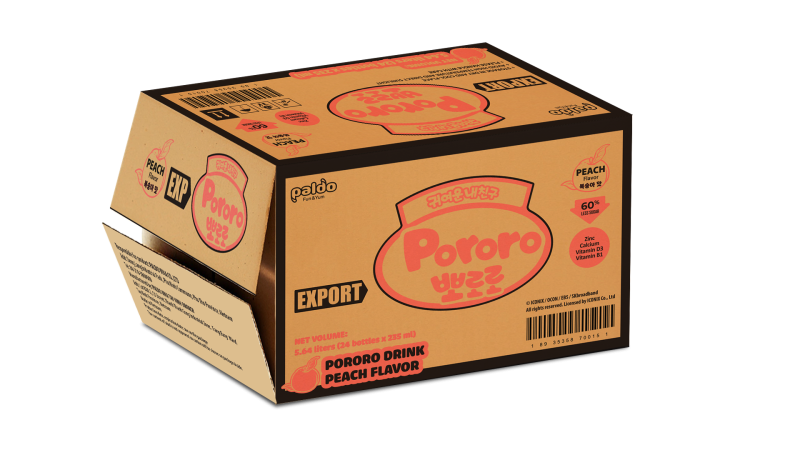 Pororo Peach Flavor